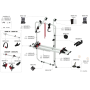 Pièces détachées porte‑vélos Carry‑Bike VW T5 D / T6 D Fiamma | Van et fourgon aménagé