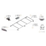 FIAMMA Pièces détachées Roof Rail Ducato
