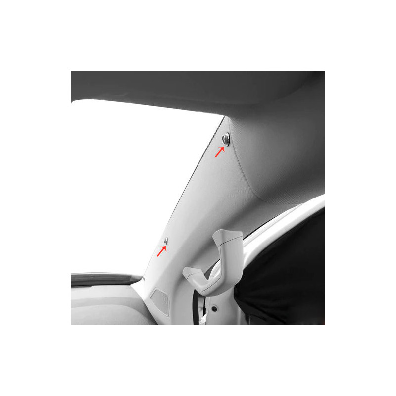 NRF Rideaux Isolants Pour Fenêtres Latérales - 4 Pièces VW T4 COURT - 1990 - 2003 - NRF