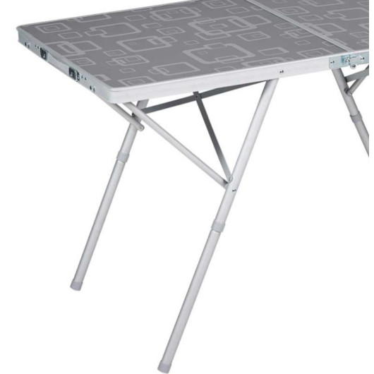 Table valise premium TRIGANO - table de camping pliable très robuste 120 x 70 cm
