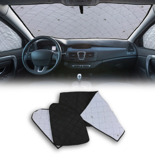 Kit rideaux isolant Trafic 3 OMAC - Accessoire cabine pare soleil van et fourgon