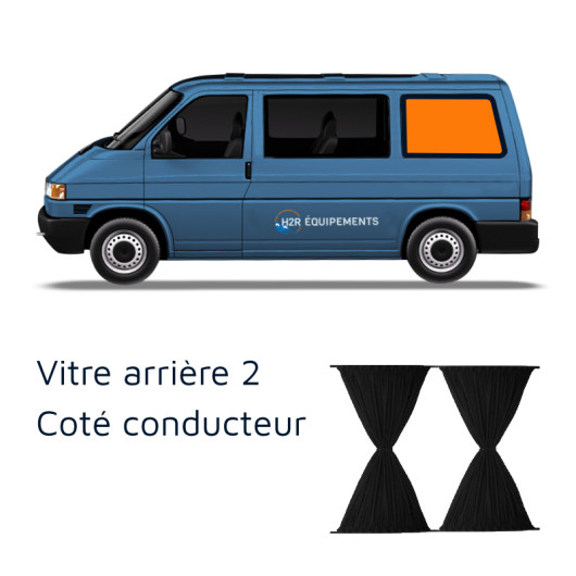 OMAC Rideaux arrière | VW T3