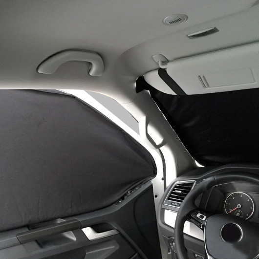Kit rideau cabine Transit Custom OMAC - Accessoire pare-brise van et fourgon amenagés