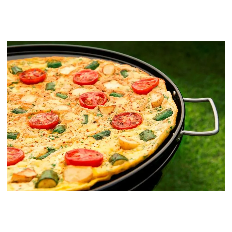 CADAC Paella Pan 50 - Aluminium Paellapan Voor Barbecue & Camping (Zwart, Ø48cm)
