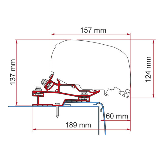 FIAMMA Kit Rapido F80L C55i / C86i