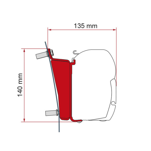 FIAMMA Kit F45 Ford Transit H3