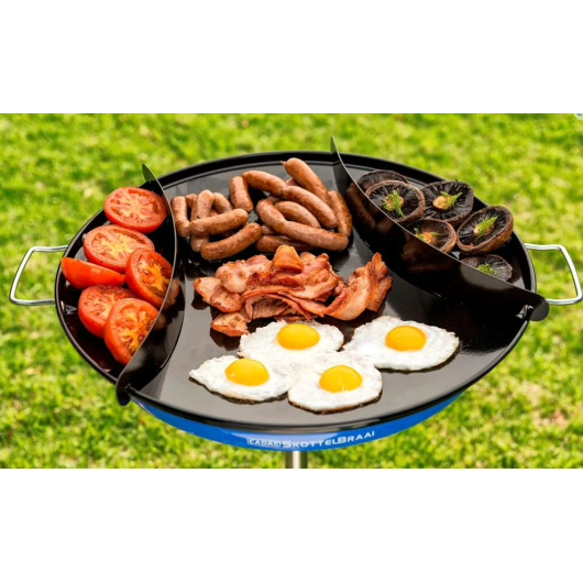 Séparateurs d'aliments CADAC pour le Skottel - Accessoire BBQ à gaz camping