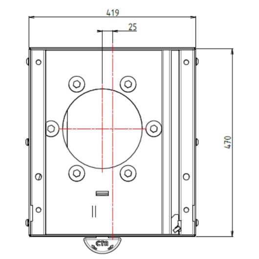 Platine pivotante pour fauteuil pour Jumpy / Expert 3 CTA - Embase siège van aménagé