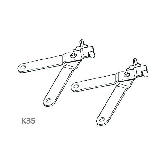 ULTRAFLEX Kit K35 adaptateur pour commande moteur hors-bord de bateau