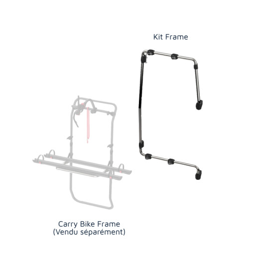 Kit frame spécial Sprinter FIAMMA - Accessoire porte-vélos fourgons aménagés