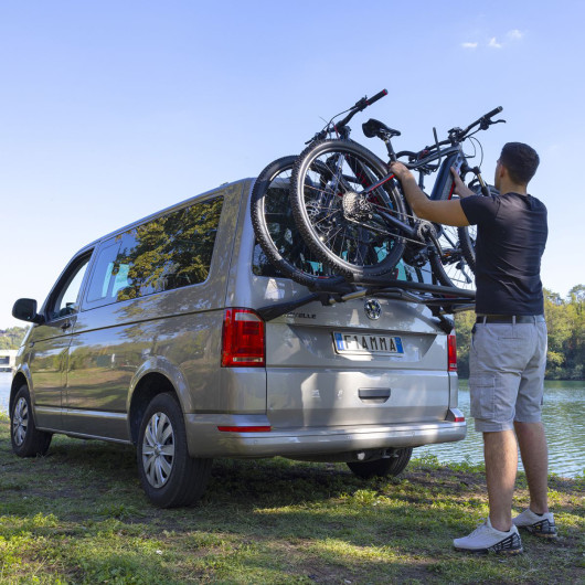 Carry Bike PRO pour VW T6 FIAMMA - Portes vélos pour van et fourgon aménagé