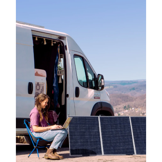 Panneau solaire pliable PV420 - Panneau solaire portatif van aménagé et bateau