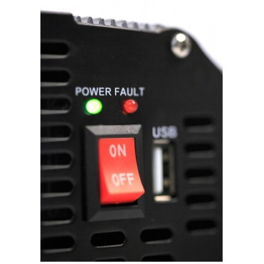Convertisseur pur sinus PSW DIF-V2 700 Va Energie Mobile - 12V DC vers 230V AC pour van, bateau et camping-car | interrupteur