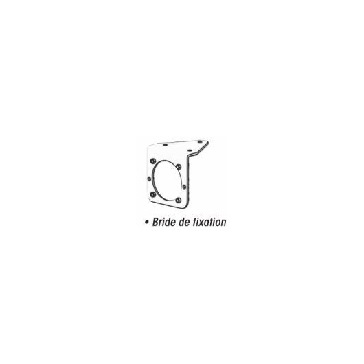 PLASTIMO Bride de fixation ventilateur