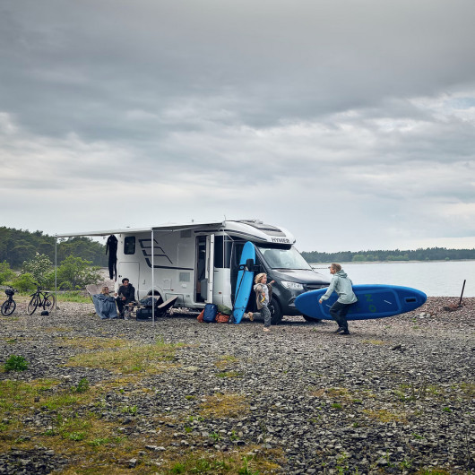 THULE Omnistor 5200 avec moteur 12V - Store électrique pour fourgon et camping-car