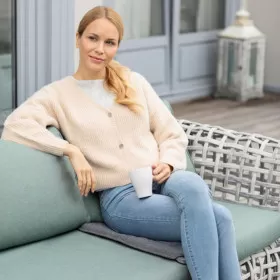 Coussin chauffant MEDISANA To Go - Accessoire siège camping bivouac