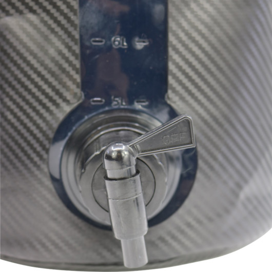 Seau pliable 10L avec robinet CAO OUTDOOR - Accessoire portage eau pour camping, caravane et fourgon aménagé