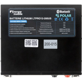 EM Batterie Lithium LTPRO 12-200 US Polar