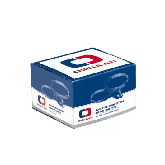 OSCULATI Colliers de fixation inox X 10