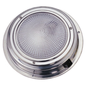 Plafonnier inox LED en saillie ø 138 mm OSCULATI Eclairage intérieur en bateau
