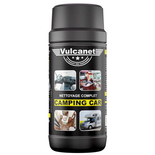 Lingette nettoyante VULCANET camping-car - produit de nettoyage pour camping-car, fourgon & van