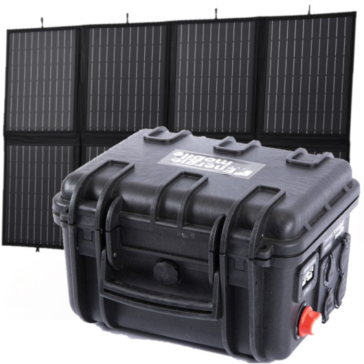 EM Powerkase PK60 768 Wh + panneau solaire 125 W