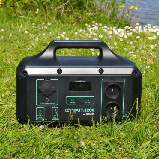 Batterie nomade ORIUM Izywatt 1200 - Générateur solaire outdoor pour van, fourgon et bateau