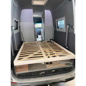 Lit escamotable pour fourgon, van aménagé et camping-car | Gain de place & confort