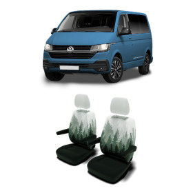 Housses de sièges AV DRIVEDRESSY  spécial VW T6 & T6.1 - Accessoire intérieur pour van aménagé