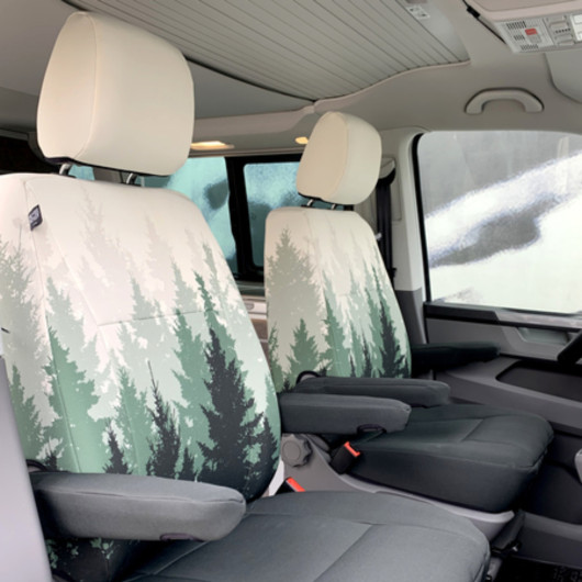 Housse de banquette arrière DRIVEDRESSY spécial VW T6 & T6.1 California Ocean Coast - Accessoire intérieur pour van