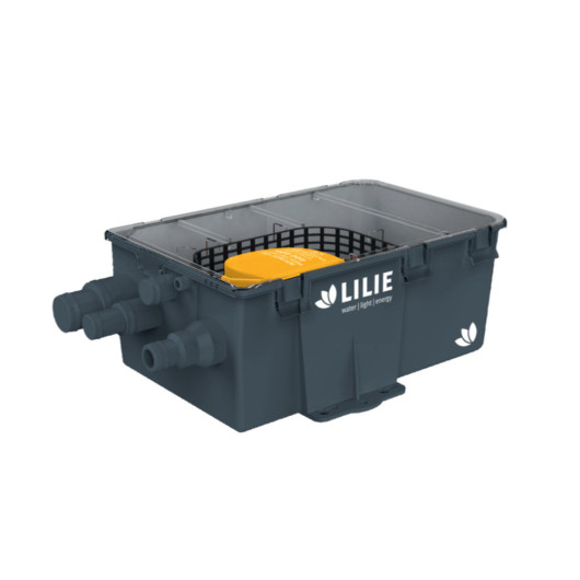 Collecteur eaux grises automatique LILIE - Accessoire de circuit d'eaux usées 12 V pour fourgon, camping-car et bateau
