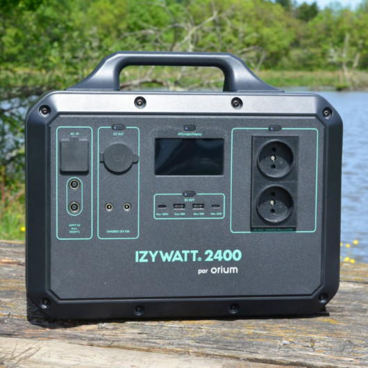 ORIUM Izywatt 2400 - Batterie générateur solaire nomade grande capacité pour van, fourgon et camping-car