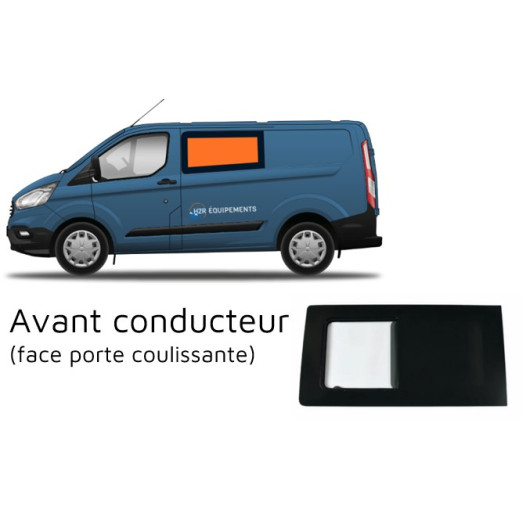 CARBEST Baie latérale & arrière | Transit Custom - emplacement carrosserie côté conducteur