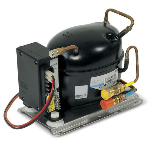 Groupe ND50 CFS GR VITRIFRIGO - Compresseur frigo 12/24V de bateau refroidissement eau