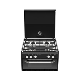 THETFORD K1540 version tous gaz - Combiné plaque de cuisson 4 feux + grill pour fourgon aménagé et camping-car