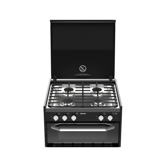 THETFORD K1540 version tous gaz - Combiné plaque de cuisson 4 feux + grill pour fourgon aménagé et camping-car