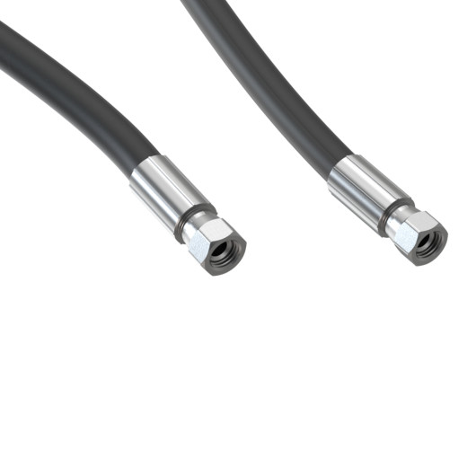 CAMPKO durite de remplissage flexible 3/4-16 UNF, 67R-01, Class 1 pour bouteille GPL : vu connecteur