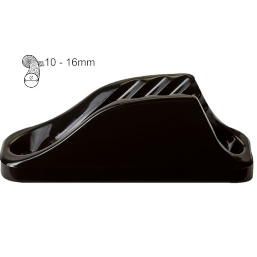 Grand taquet ø 10-16 mm CL205 Major CLAMCLEAT - grand coinceur bateau - H2R Equipements.