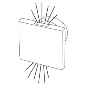 OSCULATI Spot encastré 2 directions carré éclairage LED 90° pour bateau