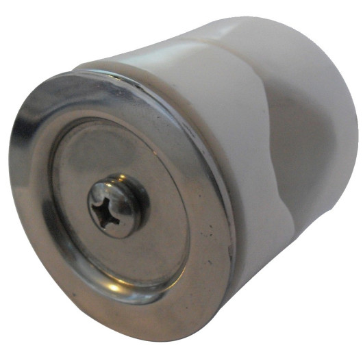 Collier Osculati inox pour tubes 22 - 30 mm | Fixation de support pare-battage en bateau | à vis