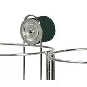 OSCULATI Platine fixation support pare-battage | Easy Fender Collier Osculati inox pour tubes 22 - 30 mm | Fixation de support pare-battage en bateau