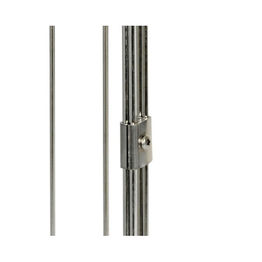 Collier Osculati inox pour support pare-battage Easy Fender de bateau | Fixation balcon 22-30 mm | fixation rapide