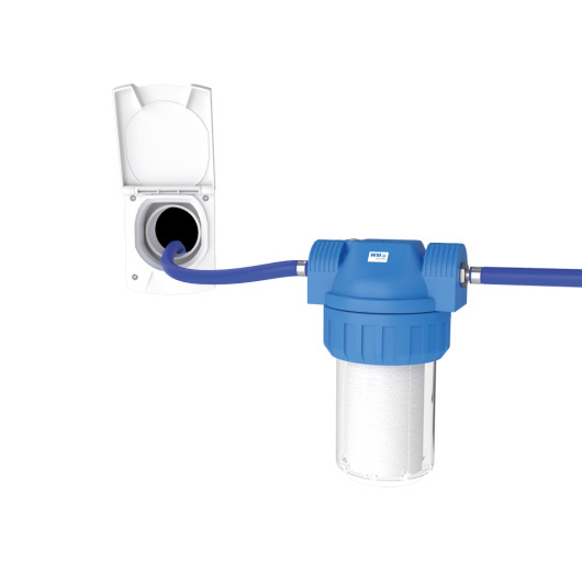 Kit filtre à eau Mobile Edition WM AQUATEC- Préfiltration d'eau pour réservoir de bateau, camping-car & fourgon