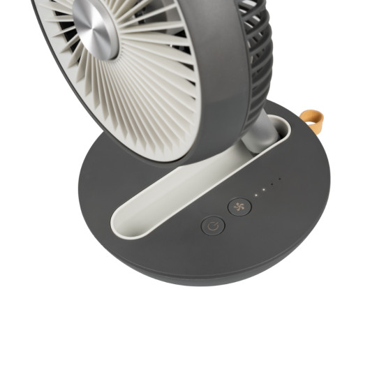 Ventilateur sans fil pliable EUROM - Ventilateur USB pour camping-car, fourgon et plein air