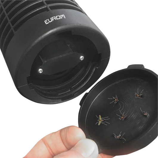 Insecticide électrique EUROM Fly Away 7 Oval - Lampe UV 230 V anti insecte volant pour camping