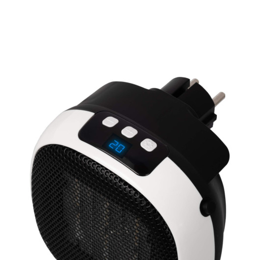 Mini radiateur 230 V EUROM Heat plug-in 700 - Chauffage d'appoint 700 W pour van, fourgon, camping-car et bateau