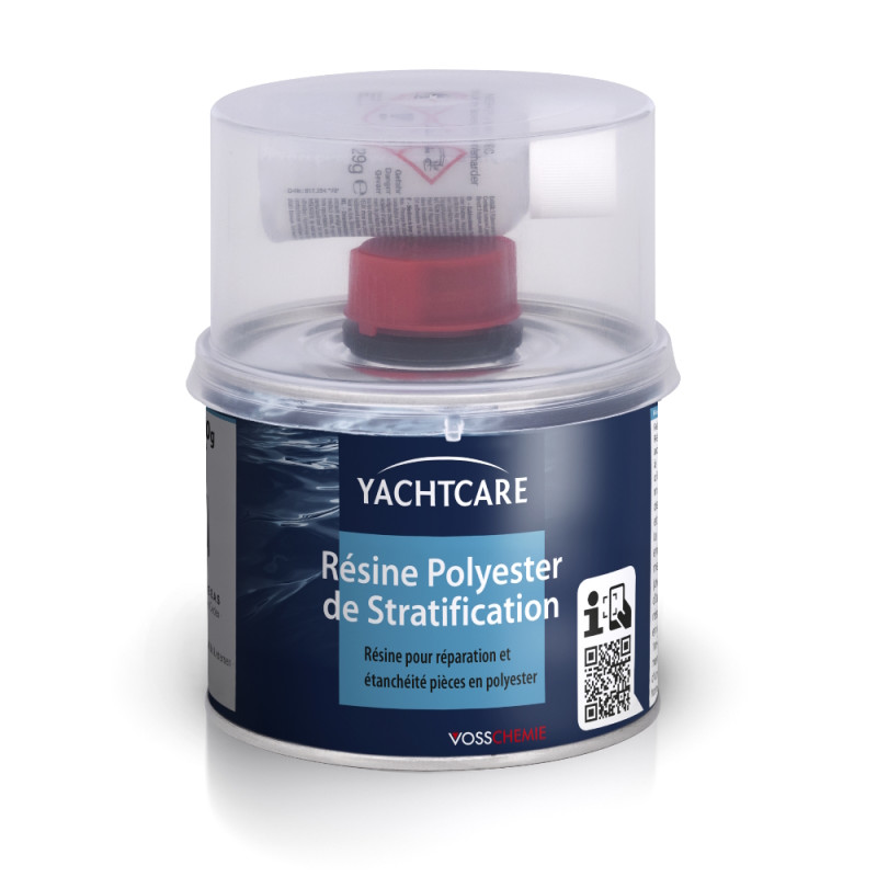 Yachtcare Mat De Verre 450 G/m² – Renforcement Résine Polyester, épaisseur 1,2 Mm, Pour Réparation Bateau