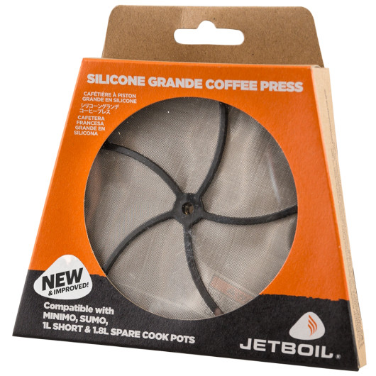 JETBOIL Presse à café en silicone - Grand modèle - Packaging