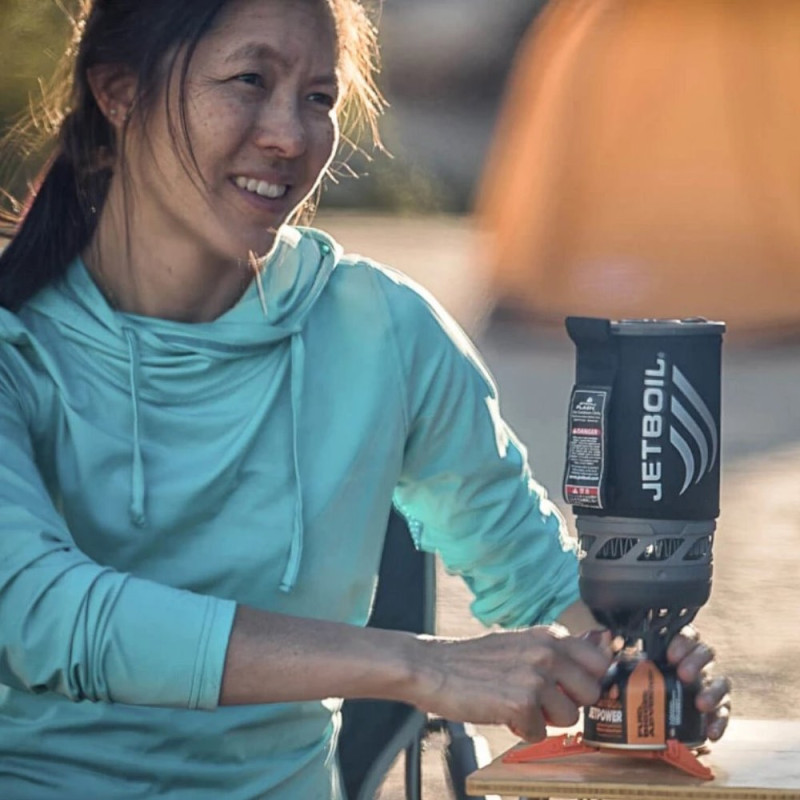 Jetboil Flash Java Kit – Réchaud Camping Ultra Rapide + Cafetière Piston, Eau Chaude En 100 Secondes !