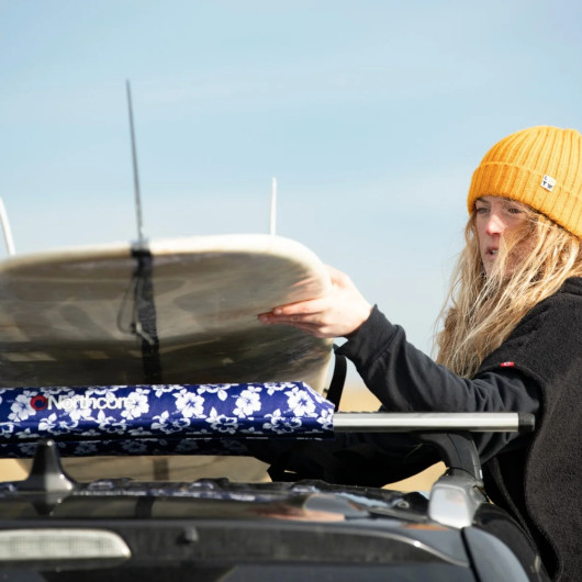 Housse barres de toit aérodynamique  NORTHCORE - Protection transport pour surf, paddle